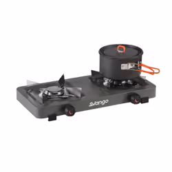 Vango Grey Blaze Double Outdoor Grill Accessory Made From Stainless Steel Ideal For Camping