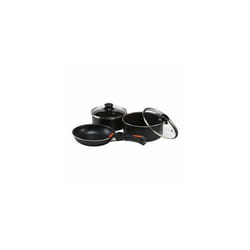 Vango Gourmet Camping Cook Set Non-Stick Black