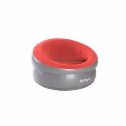 Vango Inflatable Donut Flocked Chair - Carmine Red