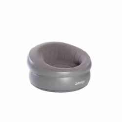 Vango Inflatable Donut Flocked Chair - Nocturne Grey