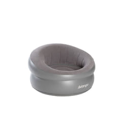 Vango Inflatable Donut Flocked Chair - Nocturne Grey