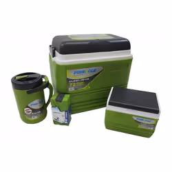 Vango Pinnacle 32L-72Hr 5 Piece Set Cool Box Green