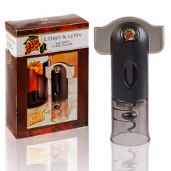 Luxury Easy Out Wine Cork Puller & Foil Cutter Bottle Uncork Corkscrew