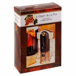 Luxury Easy Out Wine Cork Puller & Foil Cutter Bottle Uncork Corkscrew