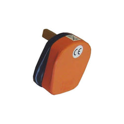 Omega 21084 Orange 13A 3 Pin Fused Plug