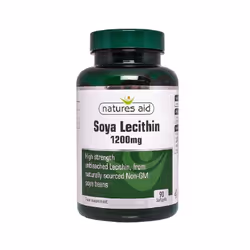 Natures Aid Soya Lecithin Tablets 1200mg - 90 Softgels