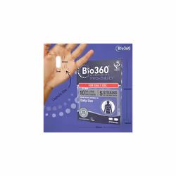 Bio360 Pro-Daily (10 Billion Bacteria), from Natures Aid, 30 Capsules