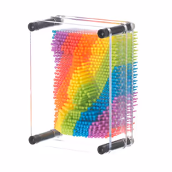Rainbow Pin Art