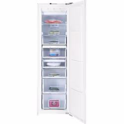 Beko FNM1541i Integrated Tall Frost Free Freezer, 196 L, 10 kg/24h, SN-T, 42 dB, No Frost system, White