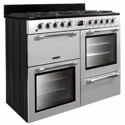 Leisure CK100F232S 100cm Dual Fuel Range Cooker with Seven Gas Burners