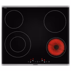 Grundig GIEV613420E 60cm Ceramic Hob with Touch Sensitive Front Control, Black, Built-in, 60 cm, Ceramic, Glass-ceramic, 4 zo ...
