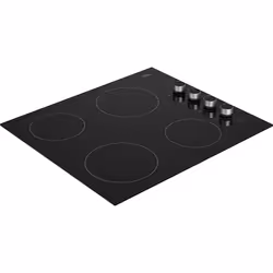 Beko HCC64103 60cm Ceramic Hob with Side Knob Controls