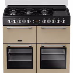 Leisure CC100F521C 100cm Dual Fuel Range Cooker with Glass Top Lid