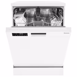 Blomberg LDF42240W Full Size Dishwasher with digital display