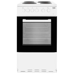 Beko KS530W 50cm Single Cavity Electric Cooker