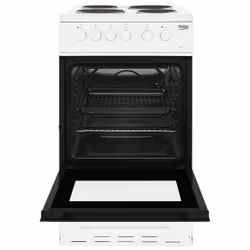 Beko KS530W 50cm Single Cavity Electric Cooker