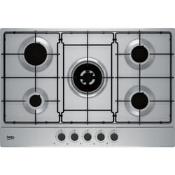 Beko HIAW75224SX 75cm Gas Hob with Front Knob Controls