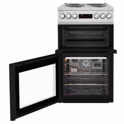 Beko KDV555AS 50cm Double Oven Electric Cooker