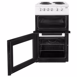 Beko KD531AW 50cm Twin Cavity Electric Cooker