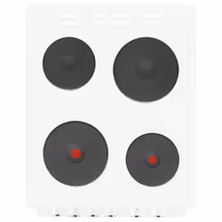 Beko KD531AW 50cm Twin Cavity Electric Cooker