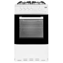 Beko KSG580W 50cm Freestanding Gas Single Cavity Cooker