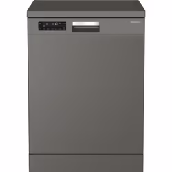 Blomberg LDF42240G Full Size Dishwasher with digital display, Freestanding, Full size (60 cm), Graphite, Buttons, LCD, 1.3 m