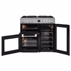 Leisure CK90F530X 90cm Dual Fuel Range Cooker with Three Ovens