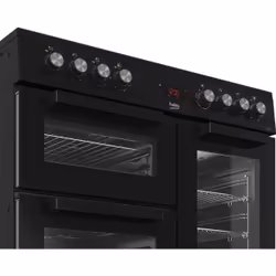 Beko KDVC90K 90cm Double Oven Range Cooker with 5 Zone Ceramic Hob