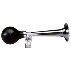 Raleigh 9" Bulb Horn  Silver
