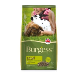 Burgess Excel Nuggets with Mint Adult Rabbit Food 10 kg