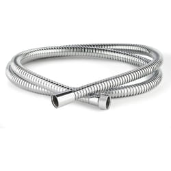 Aqualisa 164516 Shower Hose, 1.5m, Chrome-plated stainless steel, 1.69 in*12.63 in*8.3 in