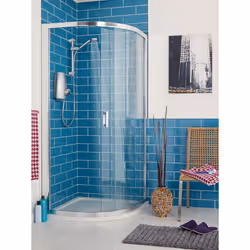 Aqualisa Aquastream Power Shower Thermostatic Satin Chrome 4 Spray 813.40.01