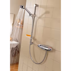 Aqualisa Colt Mixer Shower Exposed Thermostatic Chrome Harmony Head COLT001EA