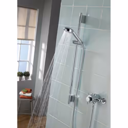 Aqualisa Aspire DL Exposed Thermostatic Shower & Adjustable Head Chrome ASP001EA