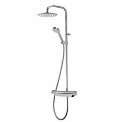 Aqualisa Midas 220 Mixer Shower Exposed Bar Drencher Chrome Handset MD220SC