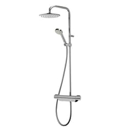 Aqualisa Midas 220 Mixer Shower Exposed Bar Drencher Chrome Handset MD220SC