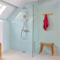 Aqualisa Midas 220 Mixer Shower Exposed Bar Drencher Chrome Handset MD220SC