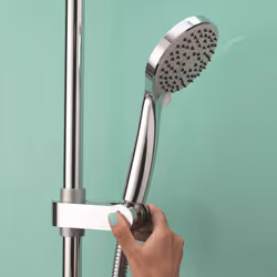 Aqualisa Midas 220 Mixer Shower Exposed Bar Drencher Chrome Handset MD220SC