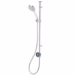 Aqualisa Optic Q Smart Shower Exposed Adjustable Head Gravity Pumped Chrome