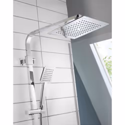 Aqualisa Deco Thermostatic Mixer Shower Square Bar Valve Chrome DECO.SQR.SC.CH