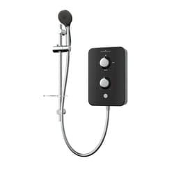 Gainsborough Slim Duo 8.5kW Electric Shower Black 3 Spray Head Handset Bathroom