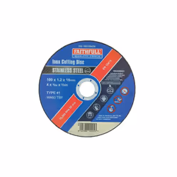 Faithfull Inox Cutting Disc 100 x 1.2 x 16mm