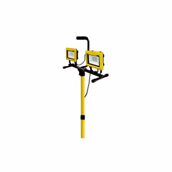 Faithfull Power Plus SMD LED Twin Tripod Site Light 60W 2 x 2700 Lumens 240V
