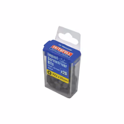 Faithfull Pozi Impact Screwdriver Bits PZ2 x 25mm (Pack 20)