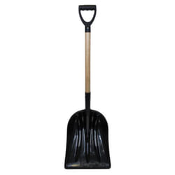 Faithfull Plastic Debris Shovel with Wood Handle