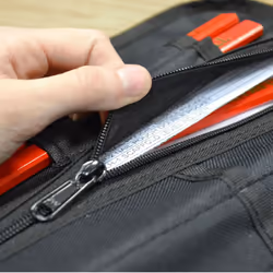 12 Pocket Hand Garden Tools Chisel Roll Storage Holder Bag Faithfull FAICR12