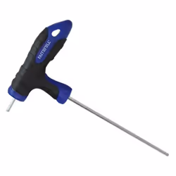 Faithfull Ball Ended T-Handle Hexagon Key - 2.5mm