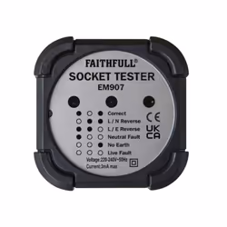 Faithfull Socket Polarity Tester