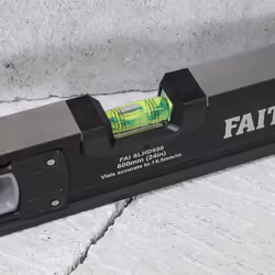 Faithfull FAISLHD600 Prestige Professional Aluminium Spirit Level 600 mm (2 ft)