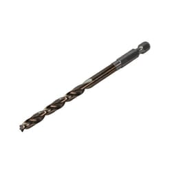 Faithfull  HSSE M35 Cobalt Quick-Change Impact Drill Bit 4.0mm OL:91mm WL:43mm